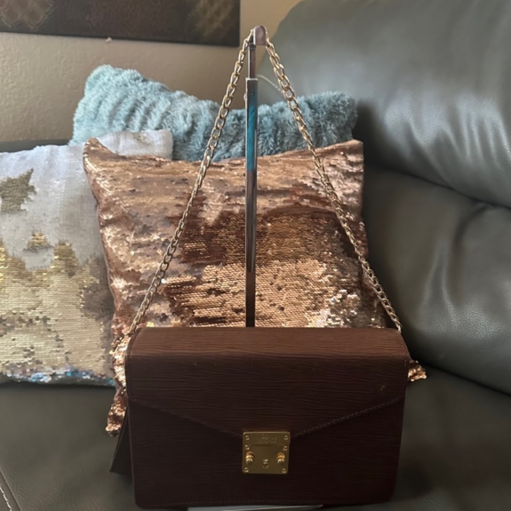 🔵 Rare Vintage Giani Versace Wristlet Clutch Bag